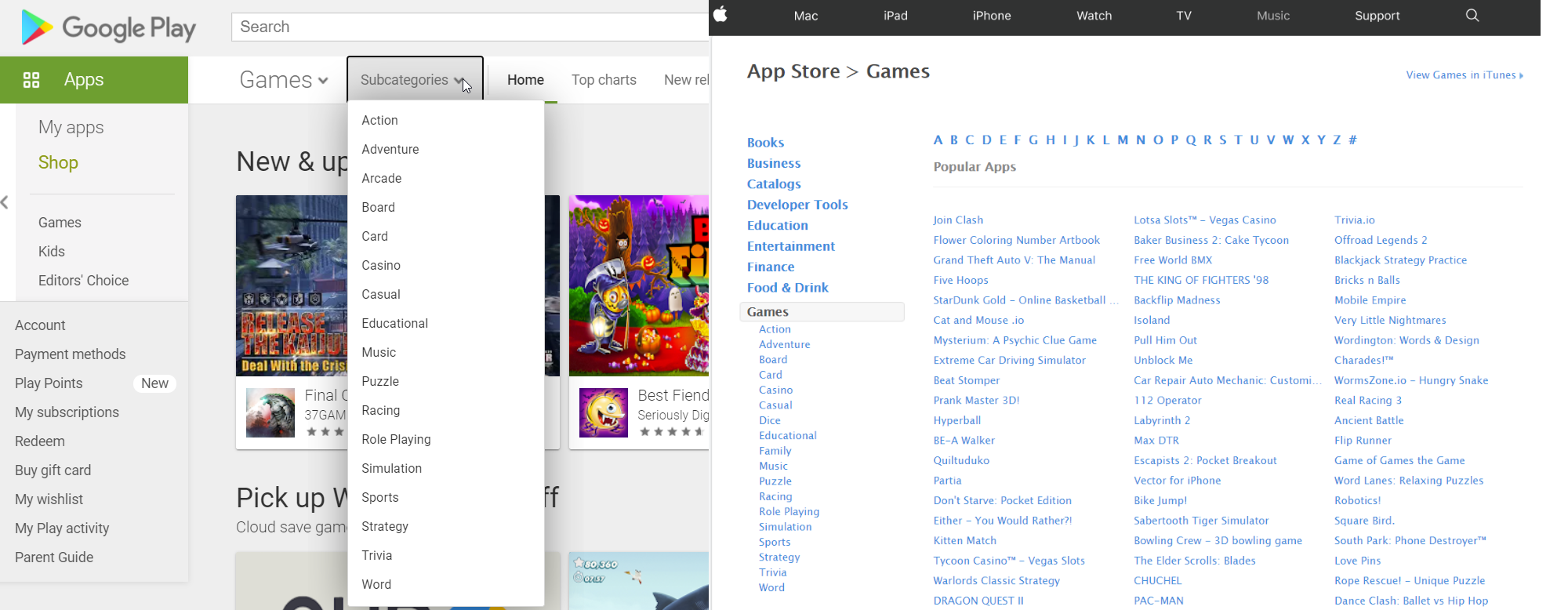 Why a new game classification in the app stores is in order