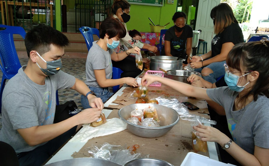 AppsFlyer COVID-19 response volunteering in Bangkok