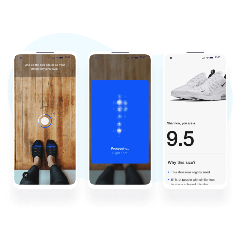 Nike fit app