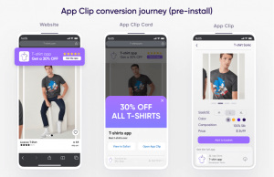 App Clip conversion journey (pre-install)