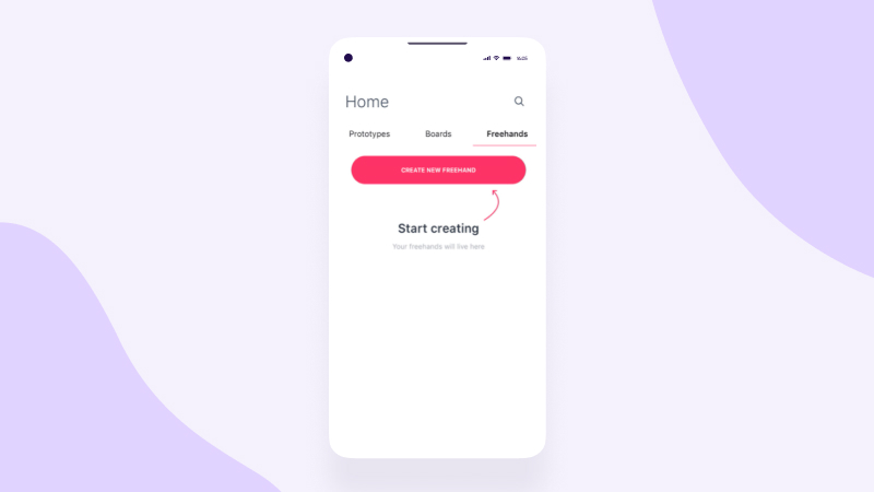 InVision app onboarding