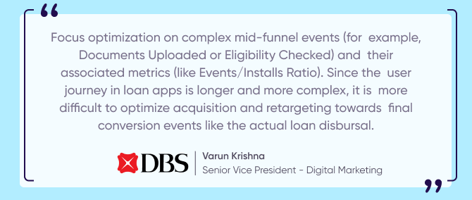 Finance apps: DBS SVP digital marketing quote