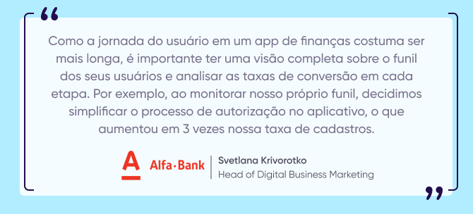 Aplicativos de finanças: Alfa Bank