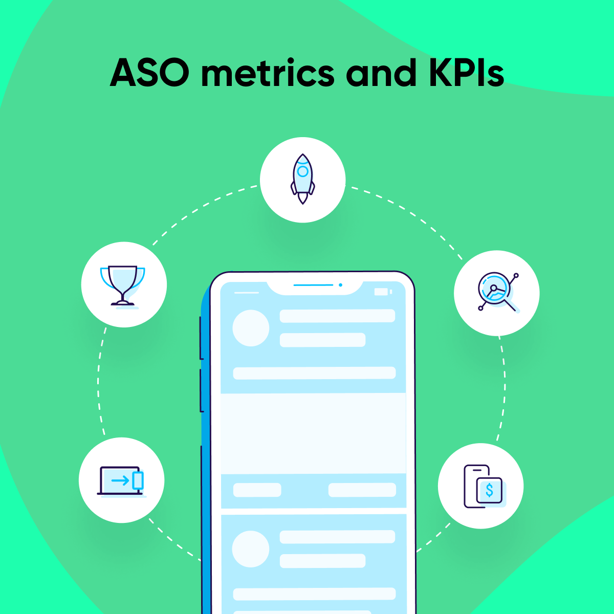 ASO metrics and KPIs - square