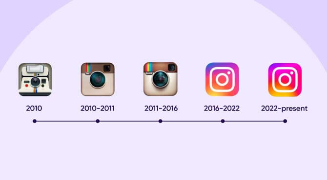 App icon Instagram design changes