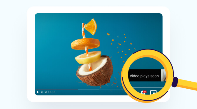 In-stream ads example