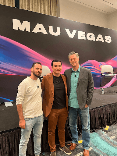 Alex Yip, AppsFlyer’s Director of Product Discovery with MobilityWare’s VP of Marketing Zach Pond and TikTok’s Head of Creative, Liraz Dvora