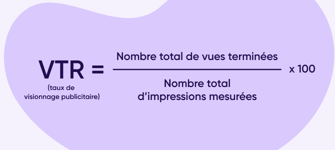 formule de calcul du VTR