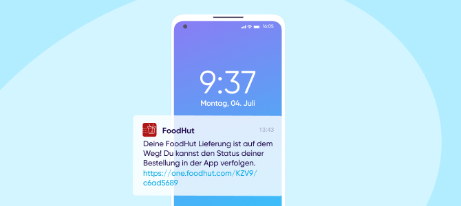 Mobile App Push-Benachrichtigung