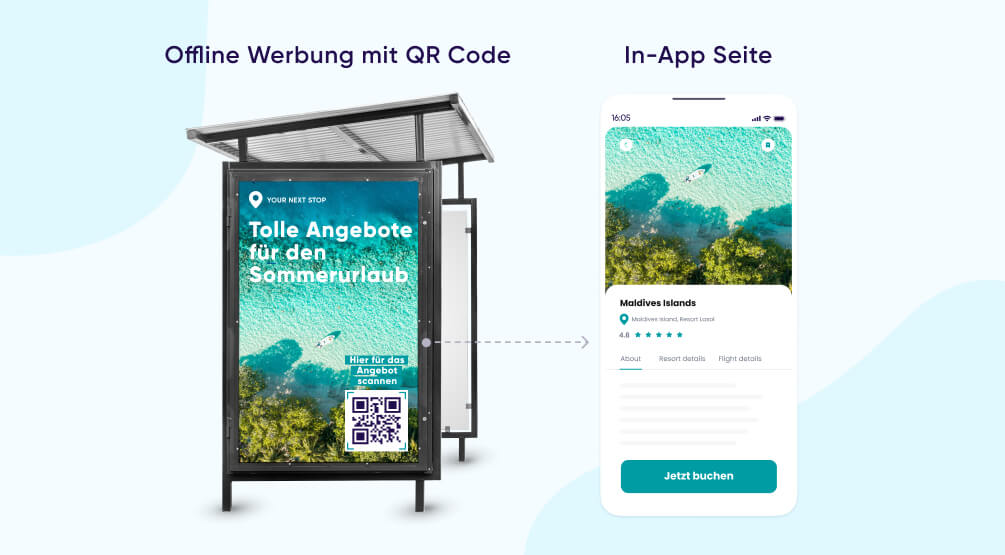 Beispiel für Deep Linking