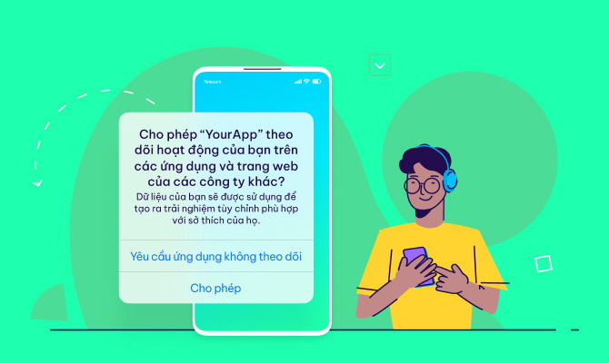 App Tracking Transparency trông như thế nào?